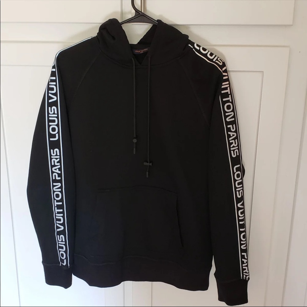 Louis Vuitton season 2019 mens reflective sleeves gravity hoodie